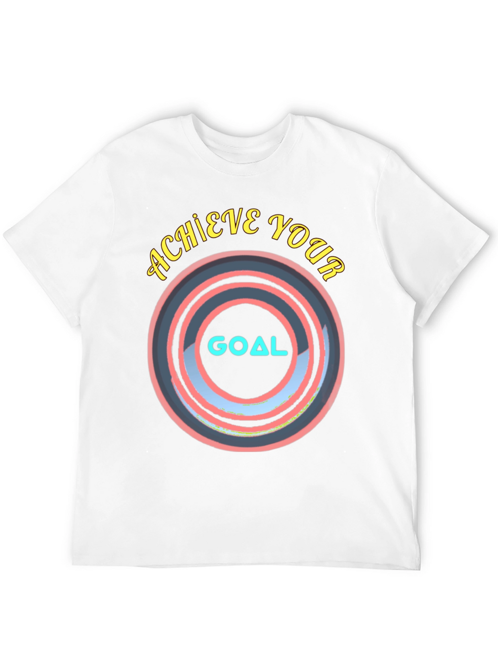 Achieve Your Goal T-Shirt - Motivational Design