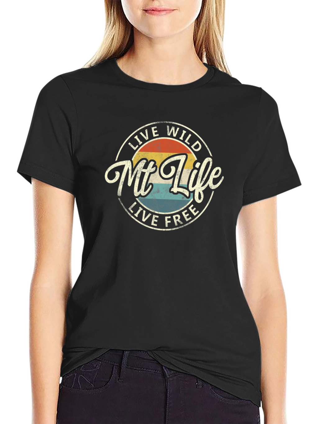 Live Wild Mt Life Graphic Tee