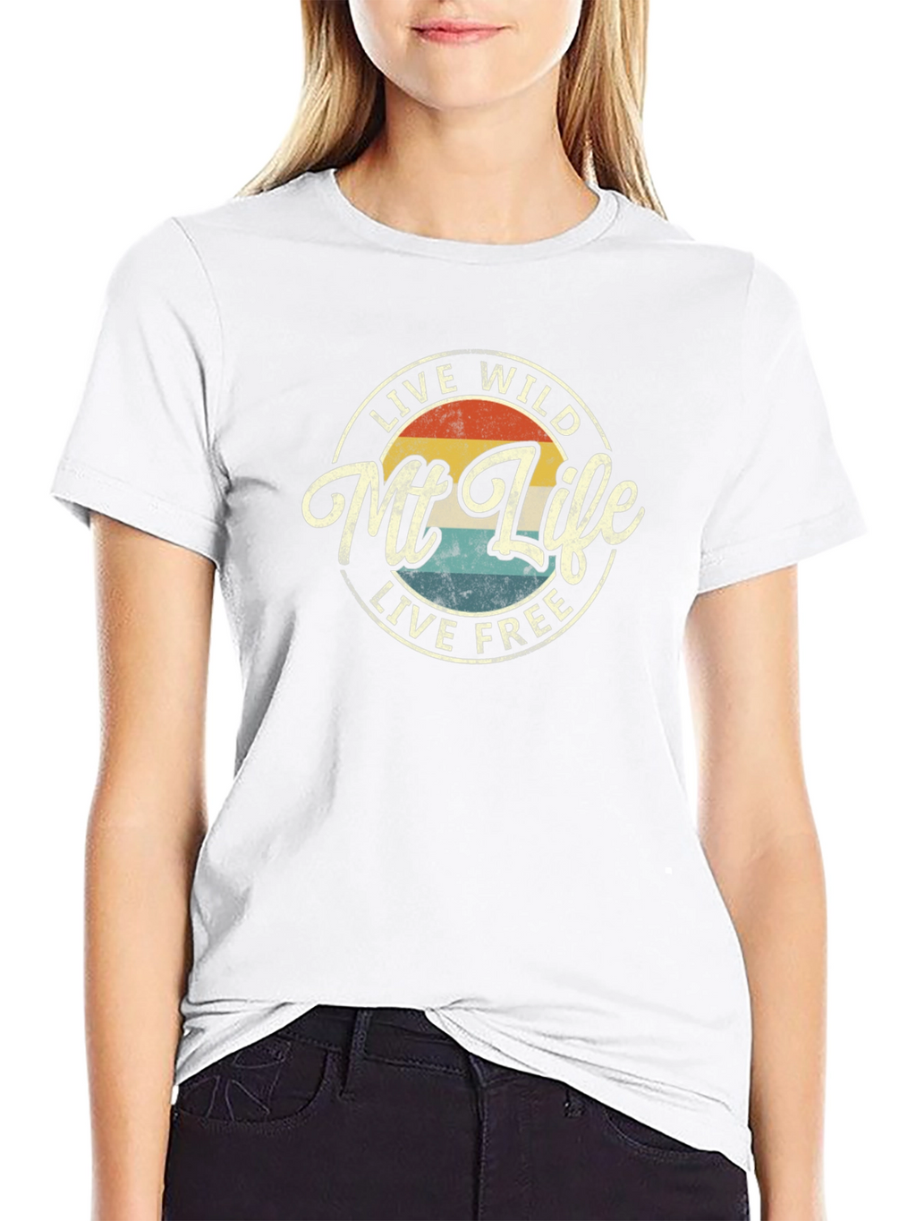 Live Wild Mt Life Graphic Tee