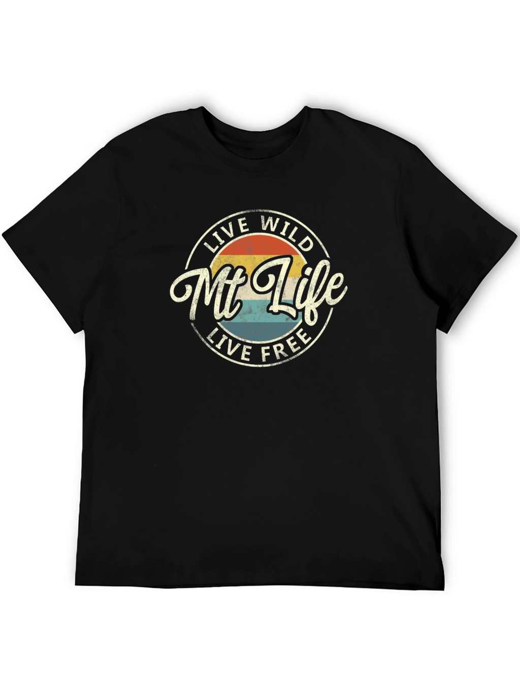 Live Wild Mt Life Graphic Tee