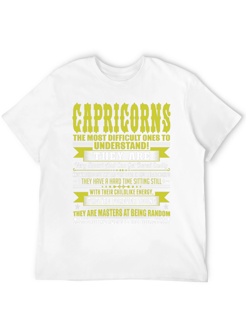 Capricorn Zodiac Sign T-Shirt