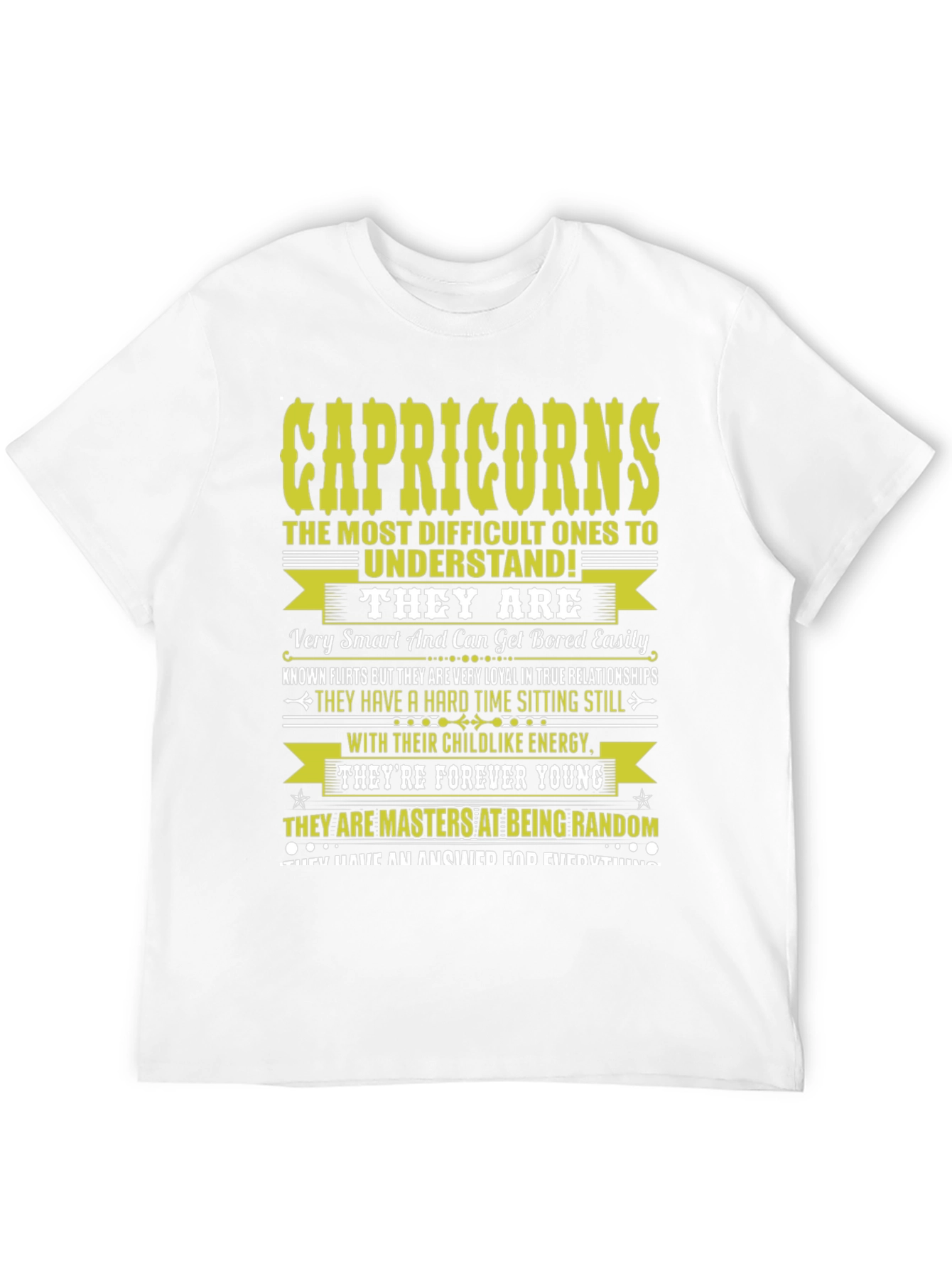 Capricorn Zodiac Sign T-Shirt