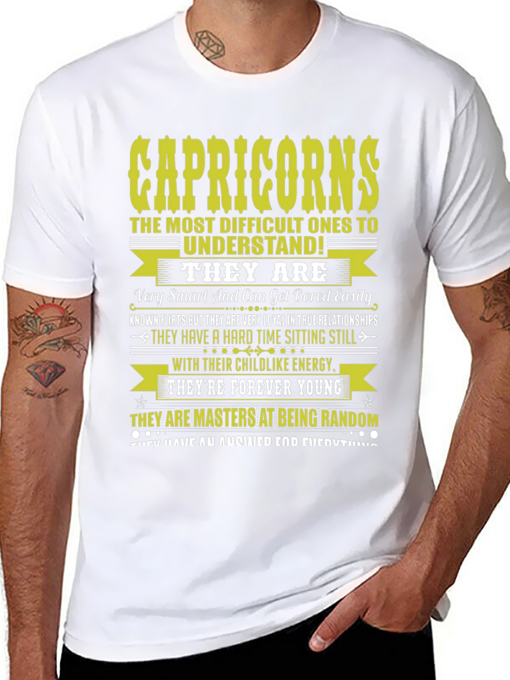 Capricorn Zodiac Sign T-Shirt
