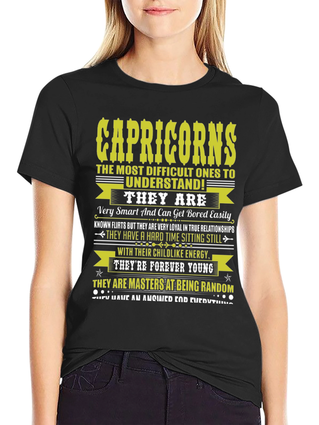 Capricorn Zodiac Sign T-Shirt