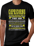 Capricorn Zodiac Sign T-Shirt