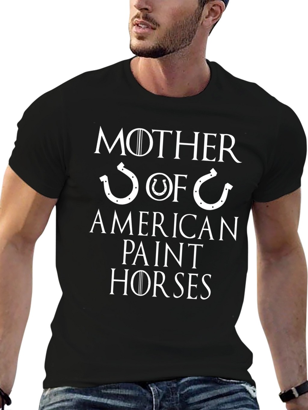 Mother of American Paint Horses Graphic T-Shirt