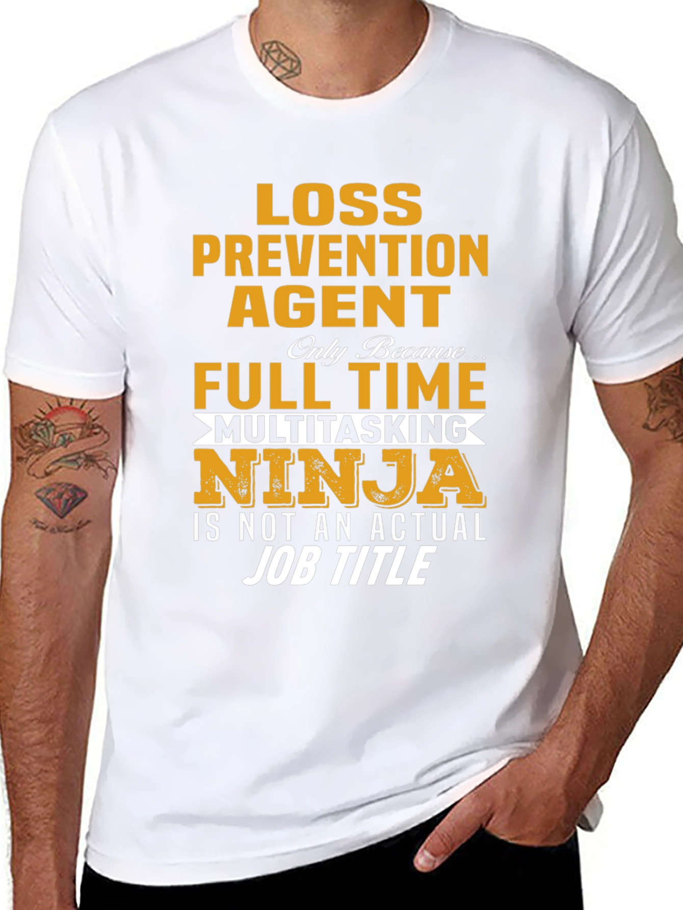 Loss Prevention Agent Multitasking Ninja T-Shirt