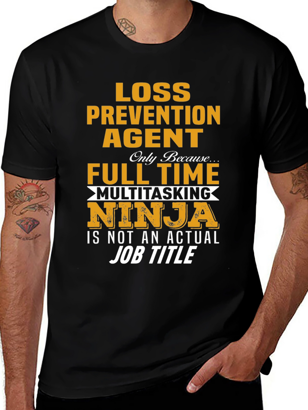 Loss Prevention Agent Multitasking Ninja T-Shirt