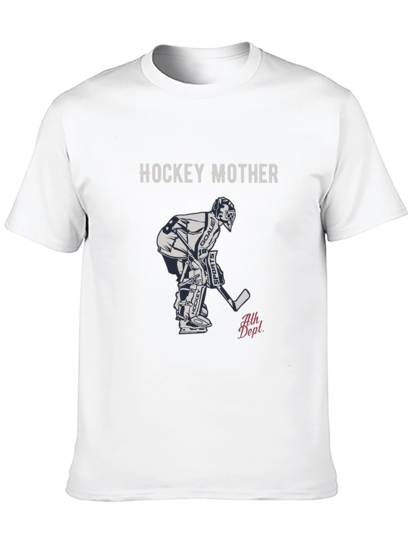 Hockey Mother T-Shirt - Goalie Graphic Tee
