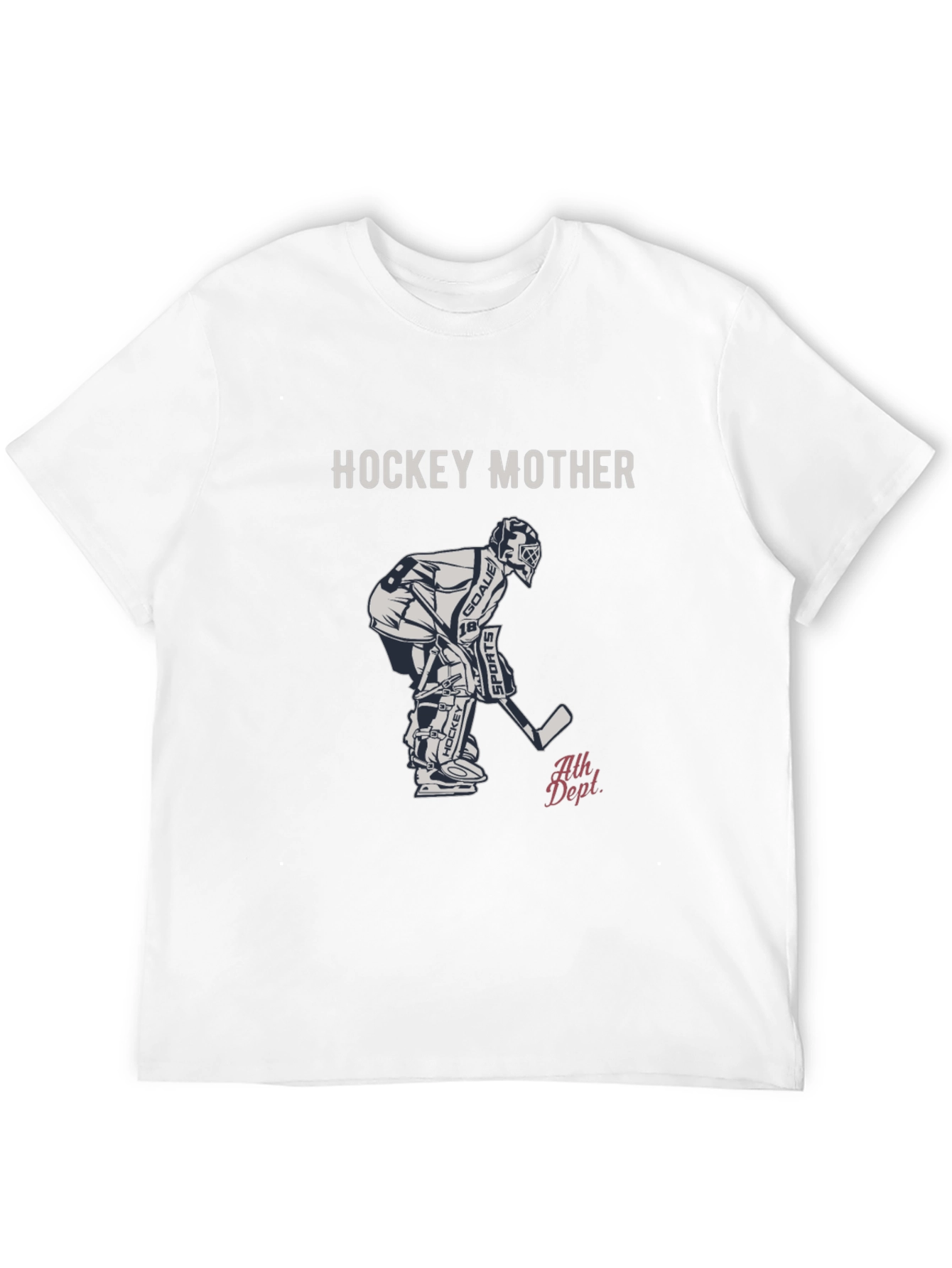 Hockey Mother T-Shirt - Goalie Graphic Tee