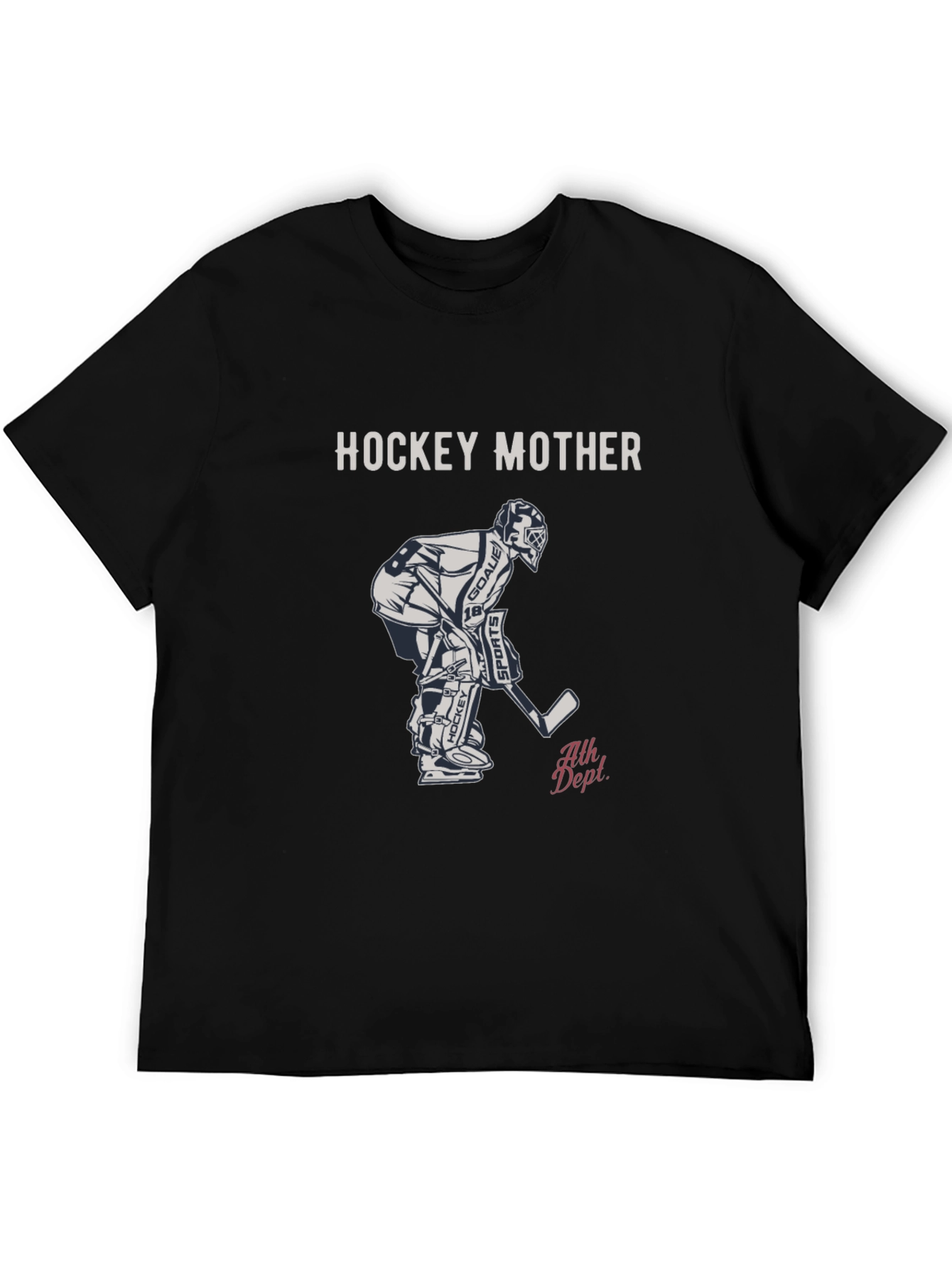 Hockey Mother T-Shirt - Goalie Graphic Tee