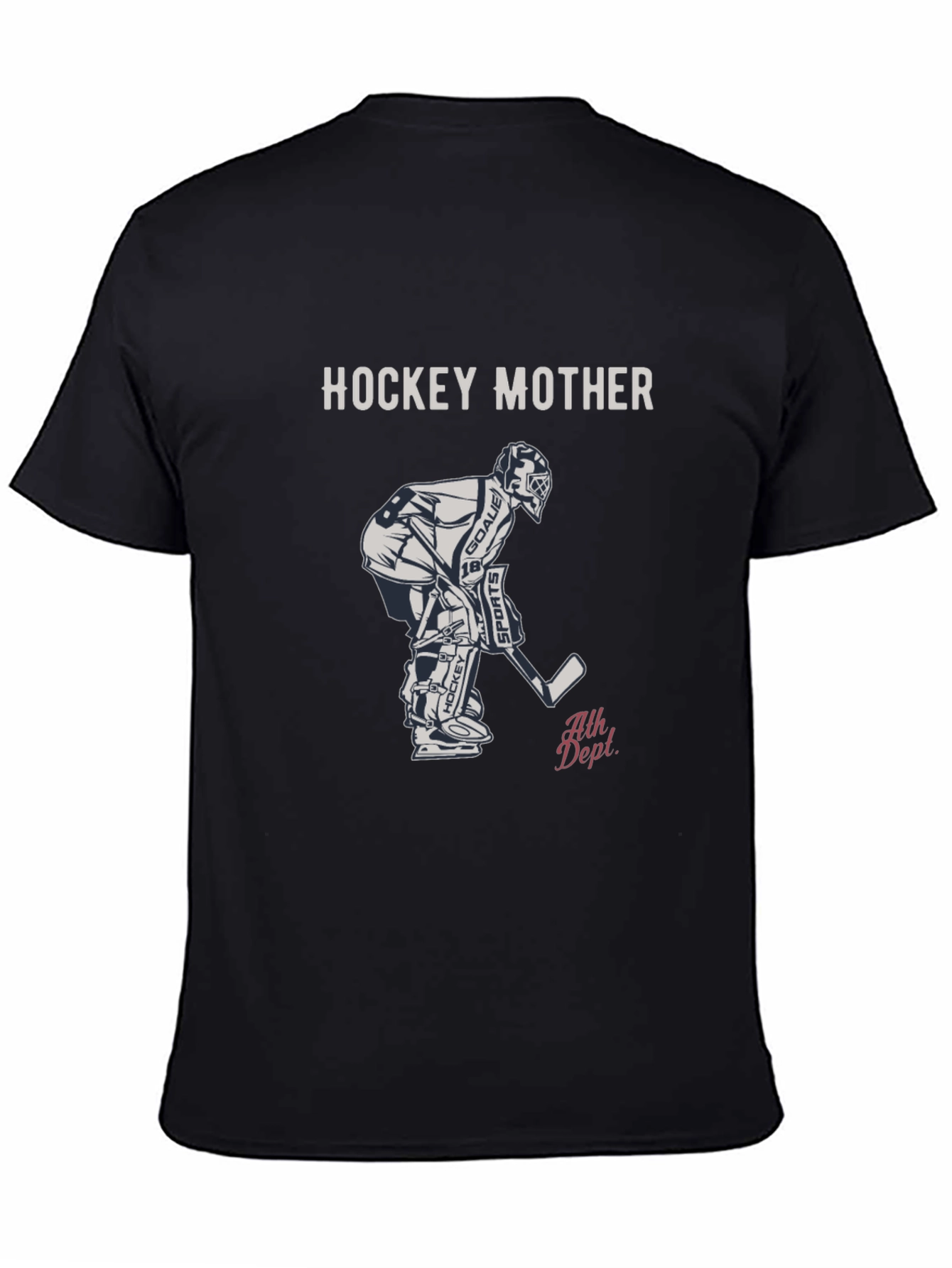 Hockey Mother T-Shirt - Goalie Graphic Tee