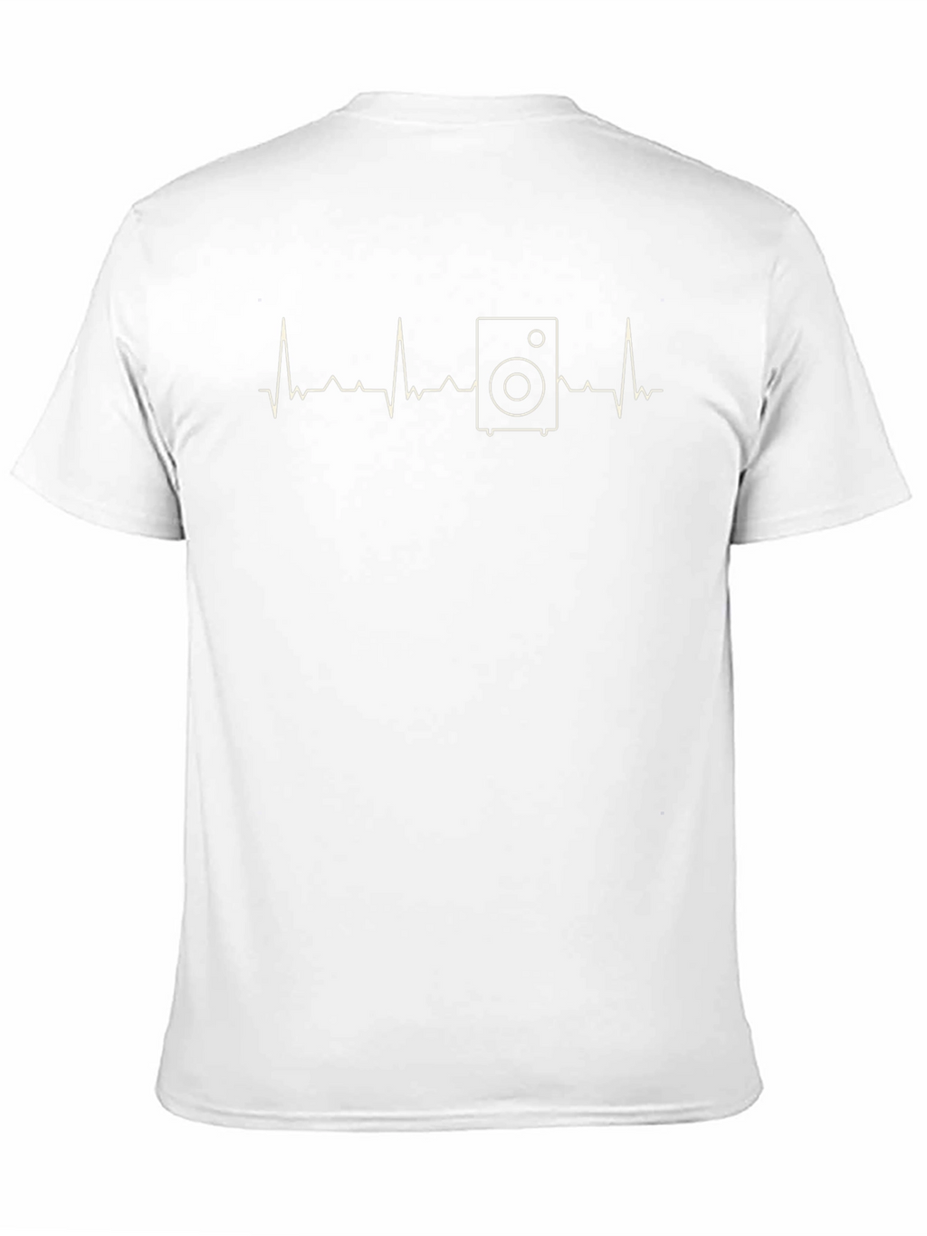 Speaker Heartbeat T-Shirt - Music Lover Tee