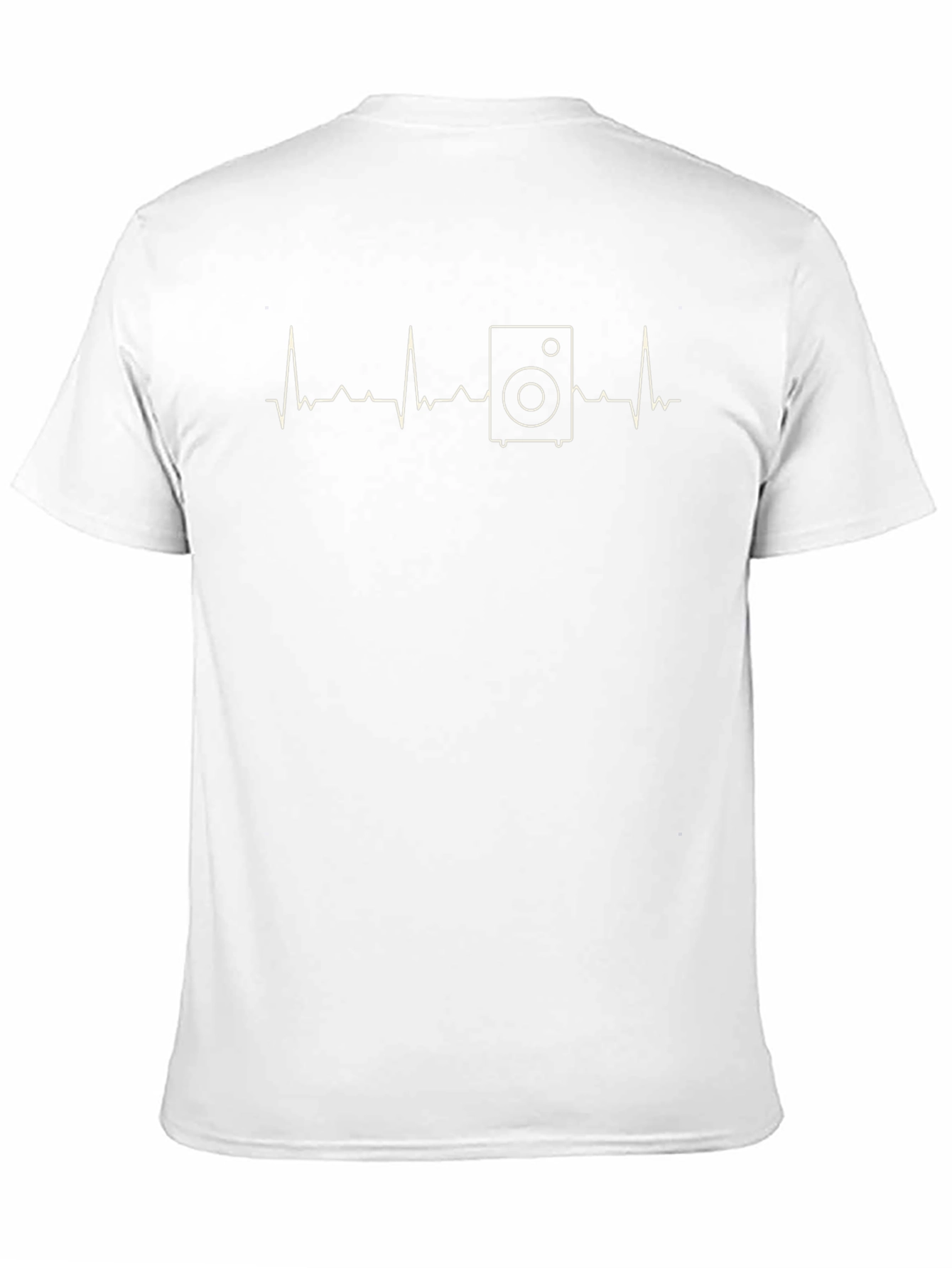 Speaker Heartbeat T-Shirt - Music Lover Tee