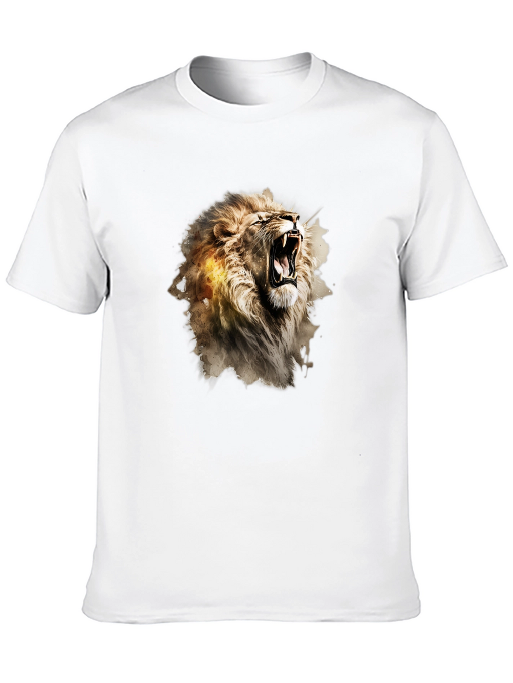 Roaring Lion Graphic Black T-Shirt