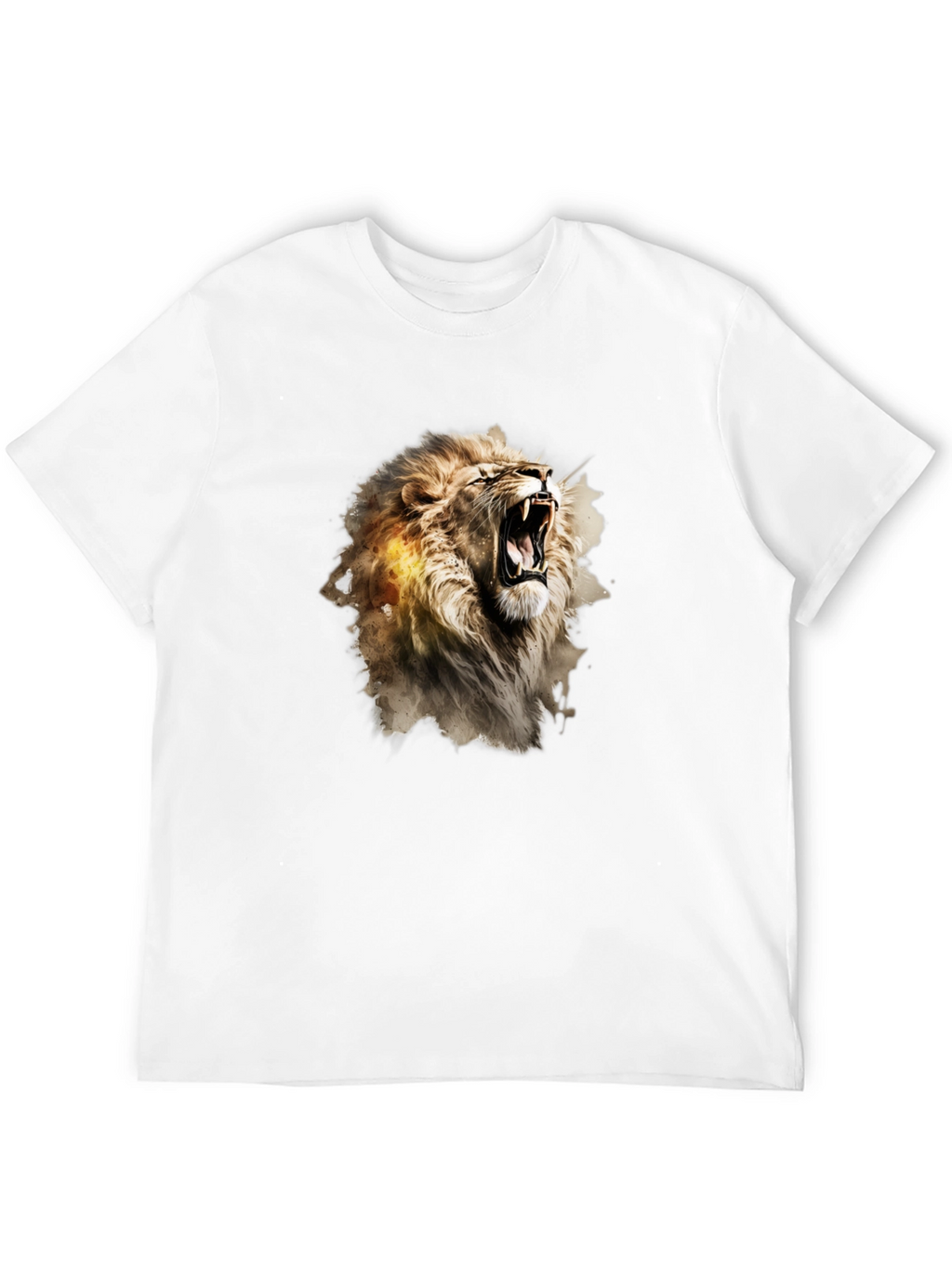 Roaring Lion Graphic Black T-Shirt