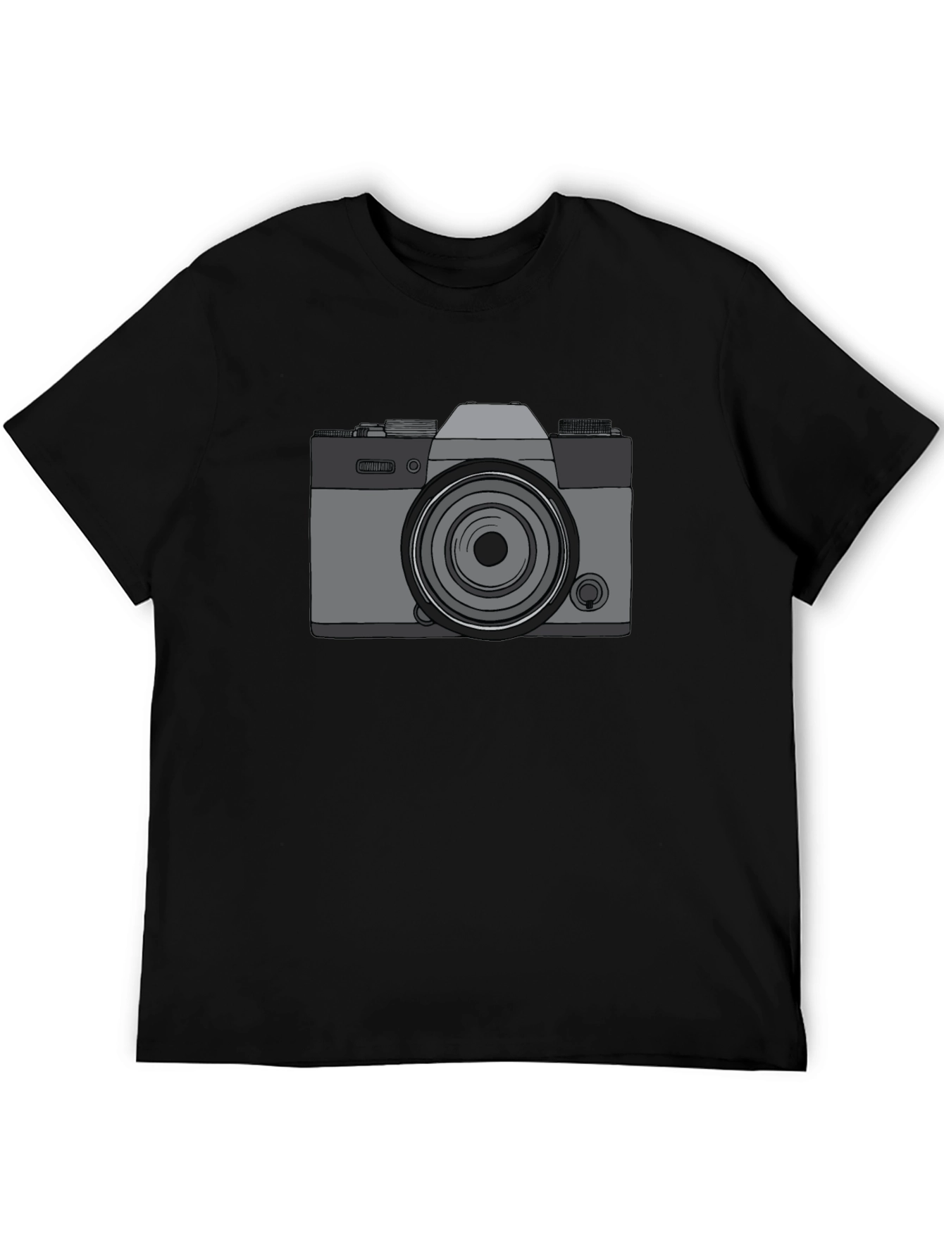 Retro Camera Graphic Tee - Cool Photographer Shirt