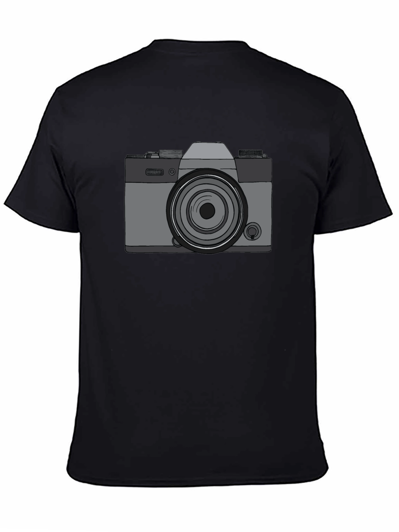 Retro Camera Graphic Tee - Cool Photographer Shirt