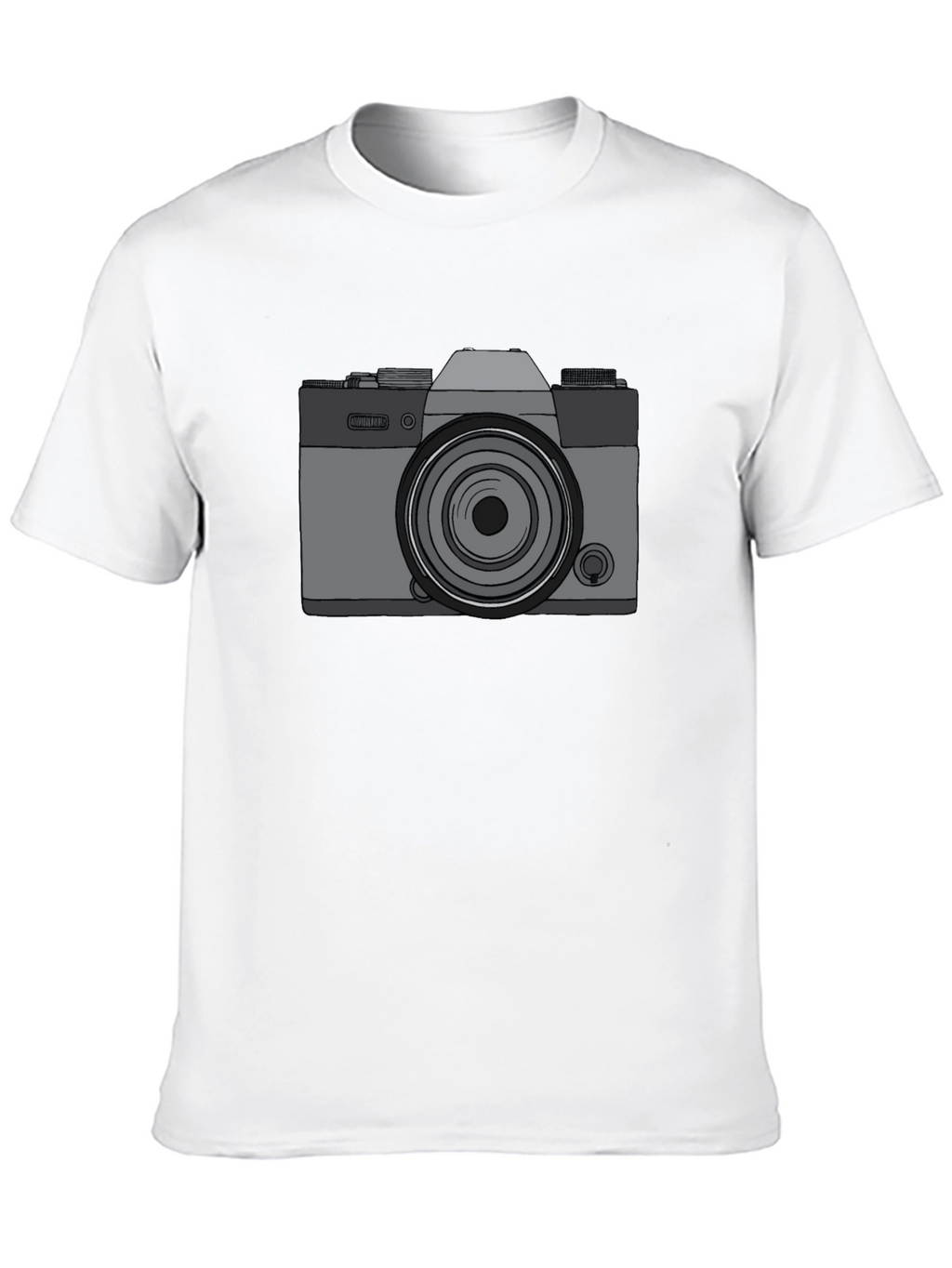 Retro Camera Graphic Tee - Cool Photographer Shirt