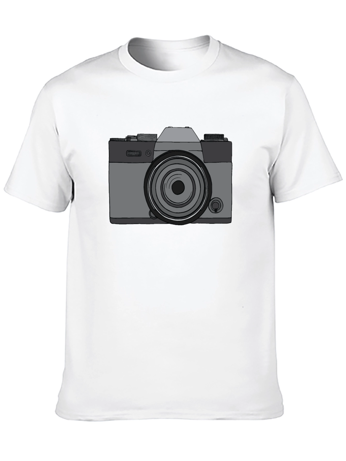 Retro Camera Graphic Tee - Cool Photographer Shirt