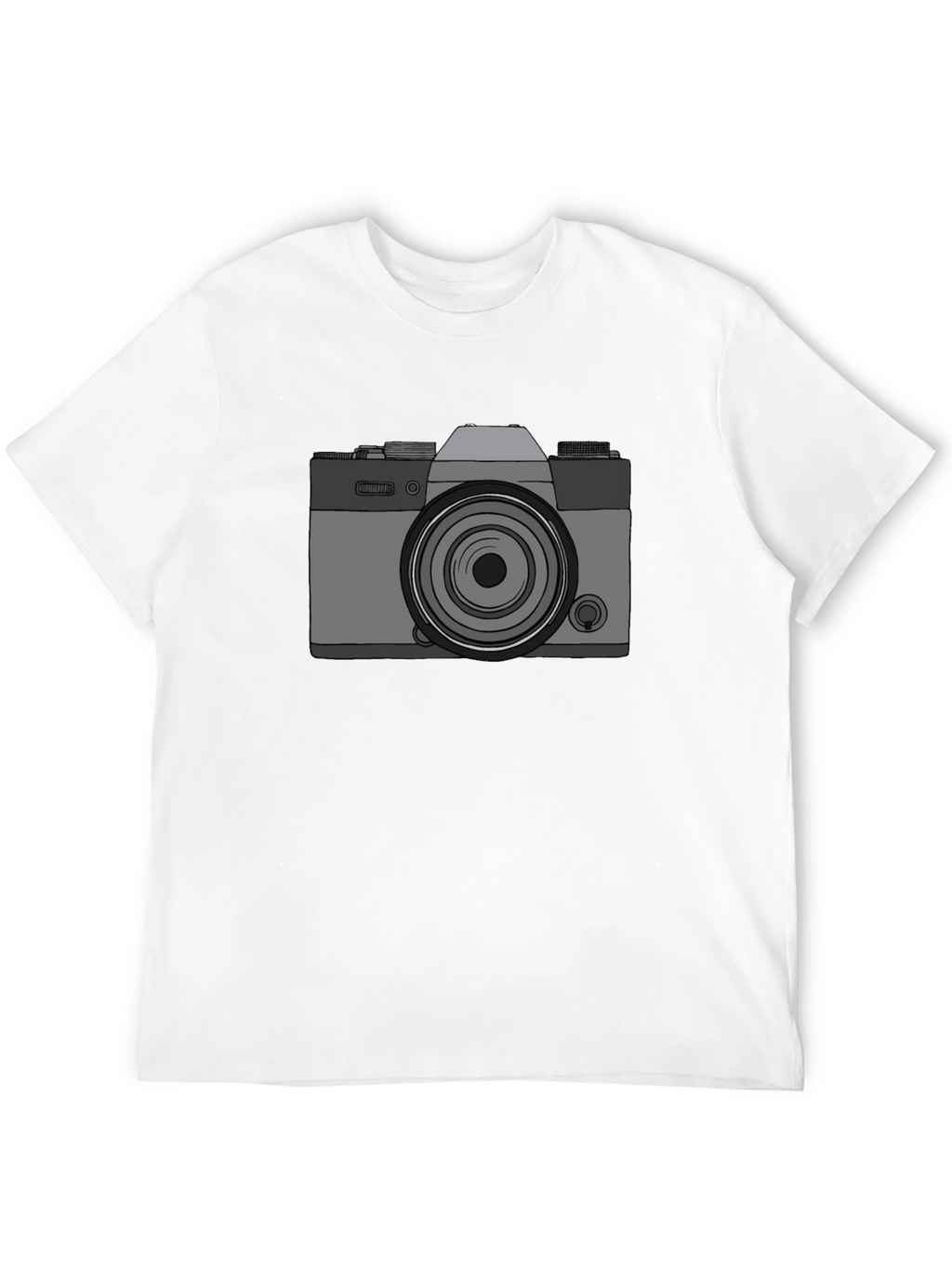 Retro Camera Graphic Tee - Cool Photographer Shirt