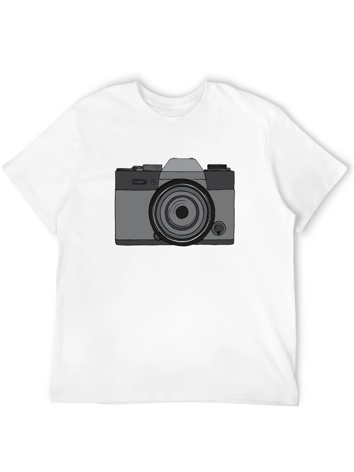 Retro Camera Graphic Tee - Cool Photographer Shirt