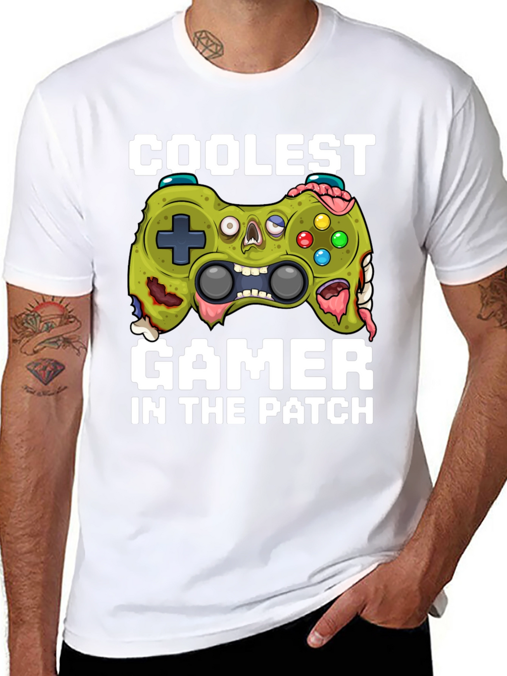 Coolest Gamer Zombie Controller T-Shirt