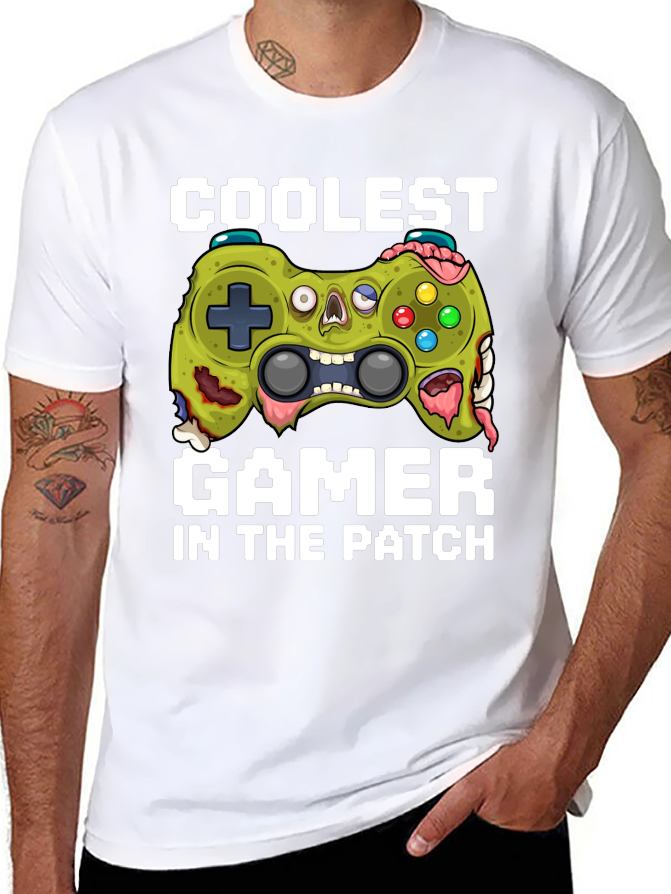 Coolest Gamer Zombie Controller T-Shirt