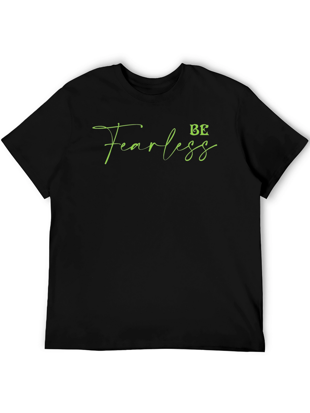 Be Fearless Black Graphic Tee