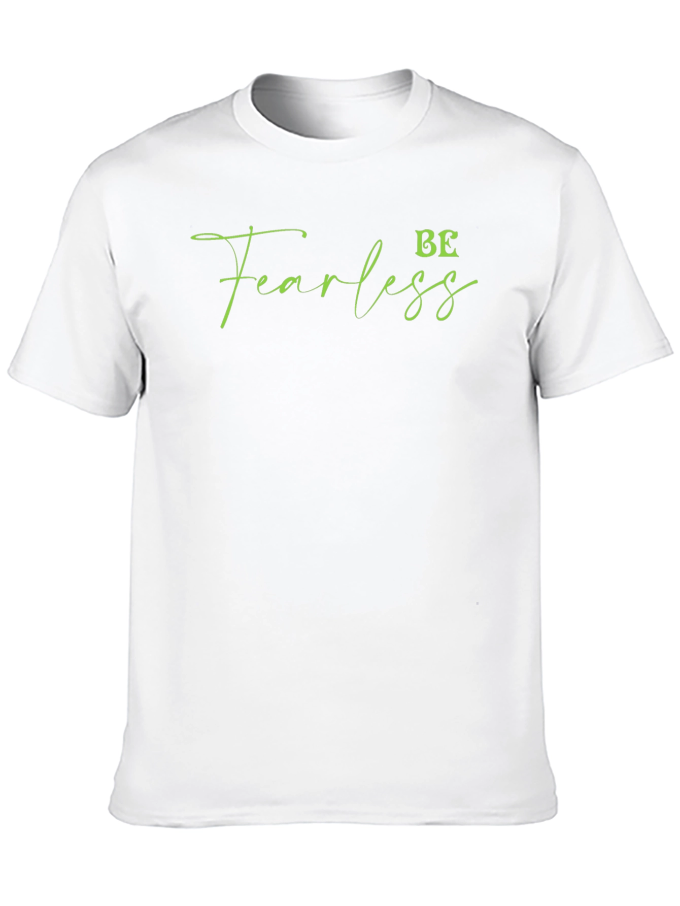Be Fearless Black Graphic Tee