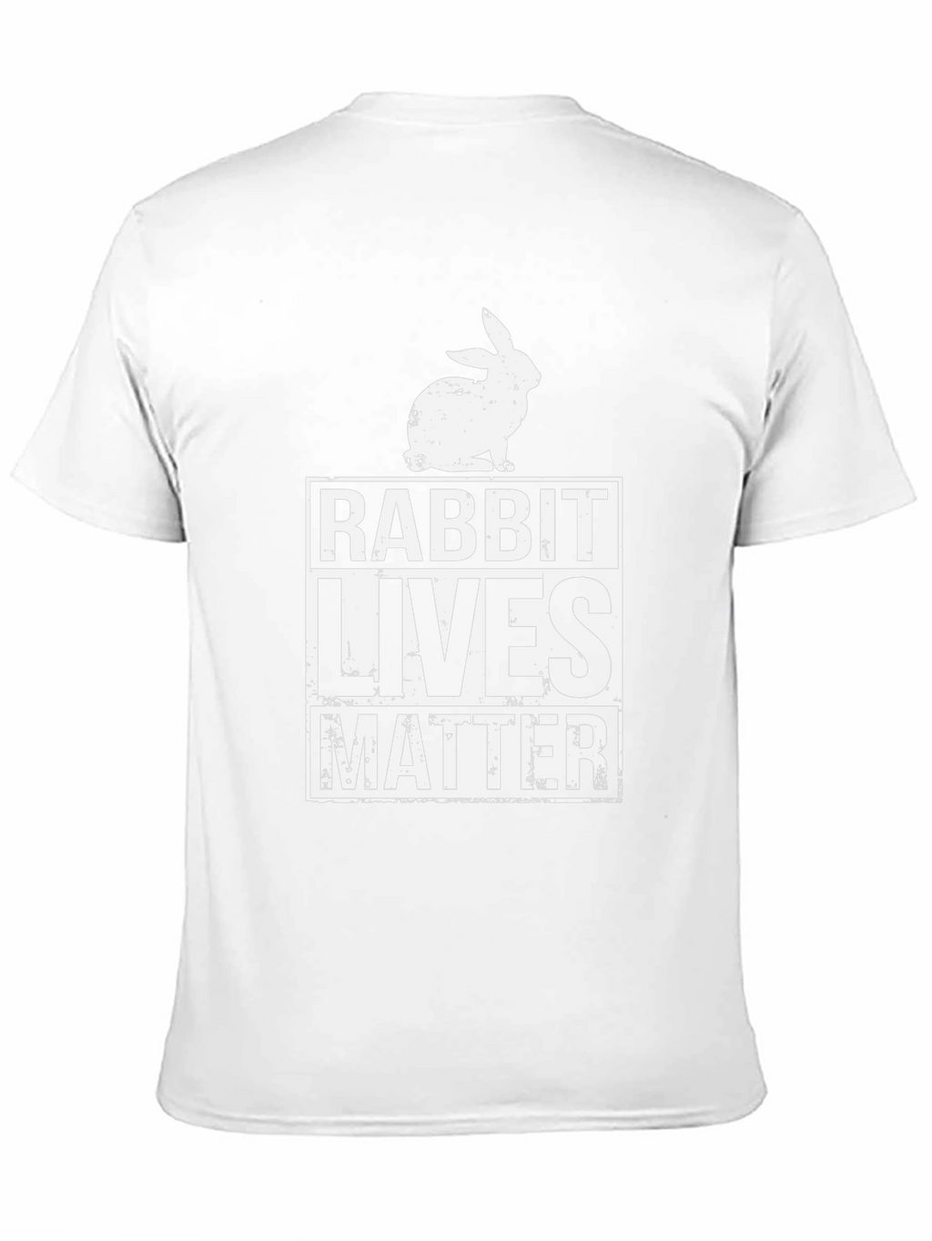 Rabbit Lives Matter T-Shirt - Black Graphic Tee