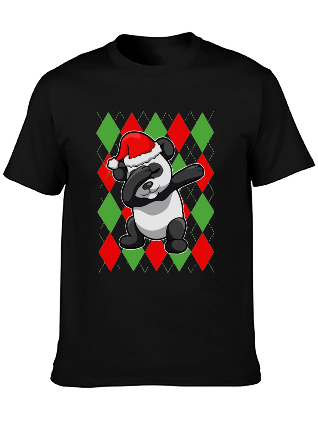 Christmas Panda Dab T-Shirt