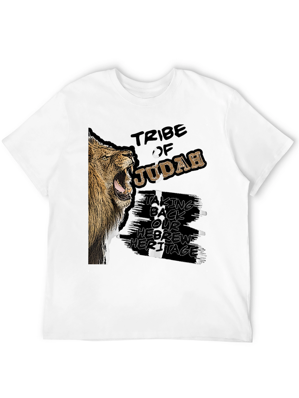 Tribe of Judah Lion Graphic T-Shirt