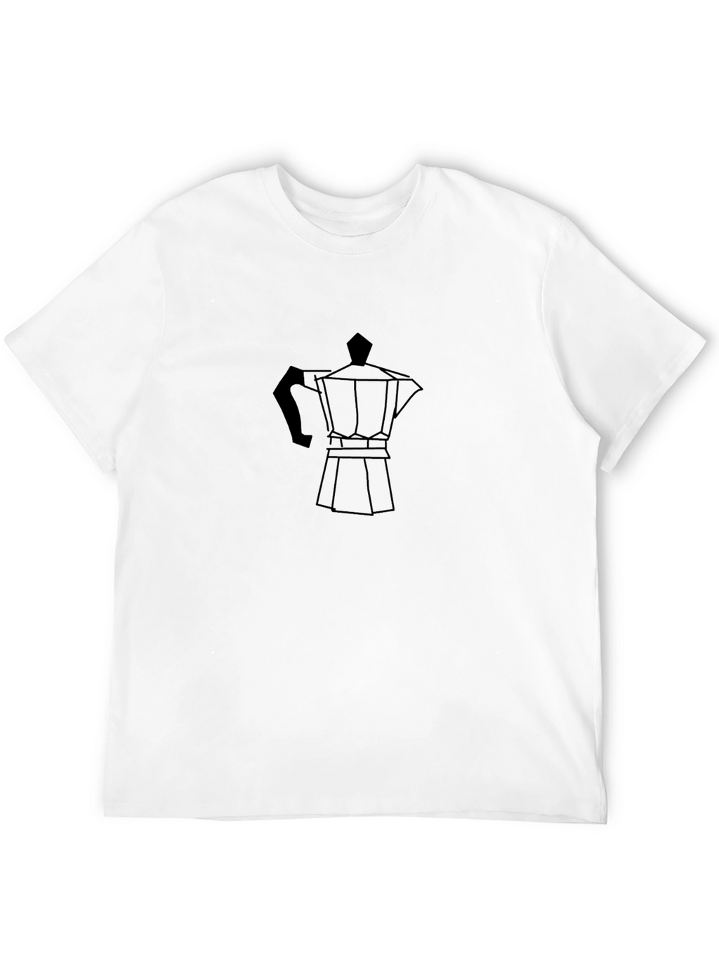 Espresso Coffee Maker Graphic Tee - Black