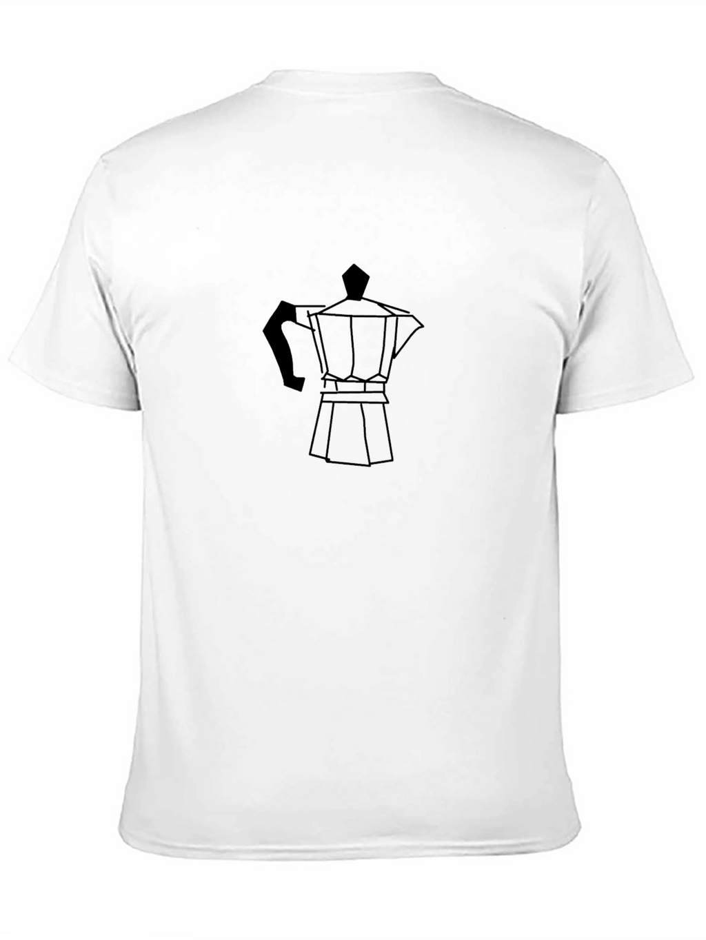 Espresso Coffee Maker Graphic Tee - Black