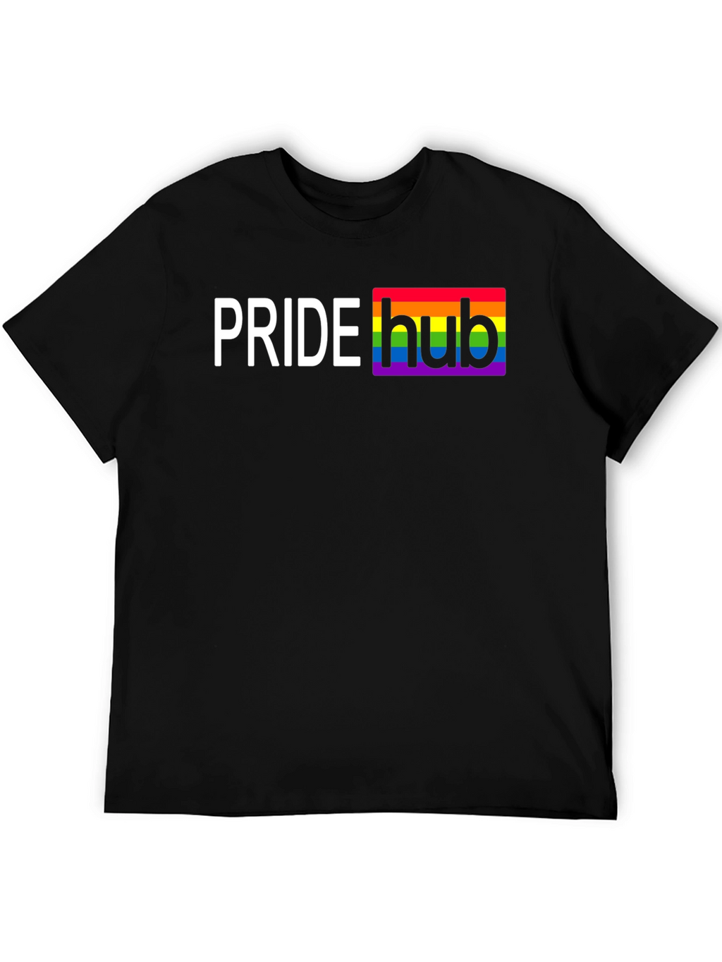 Pride Hub T-Shirt - Rainbow LGBTQ+ Apparel