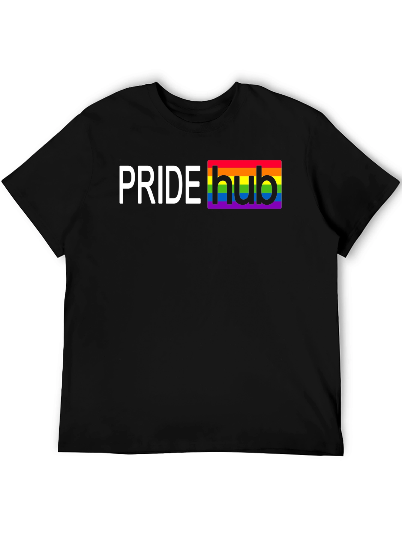Pride Hub T-Shirt - Rainbow LGBTQ+ Apparel