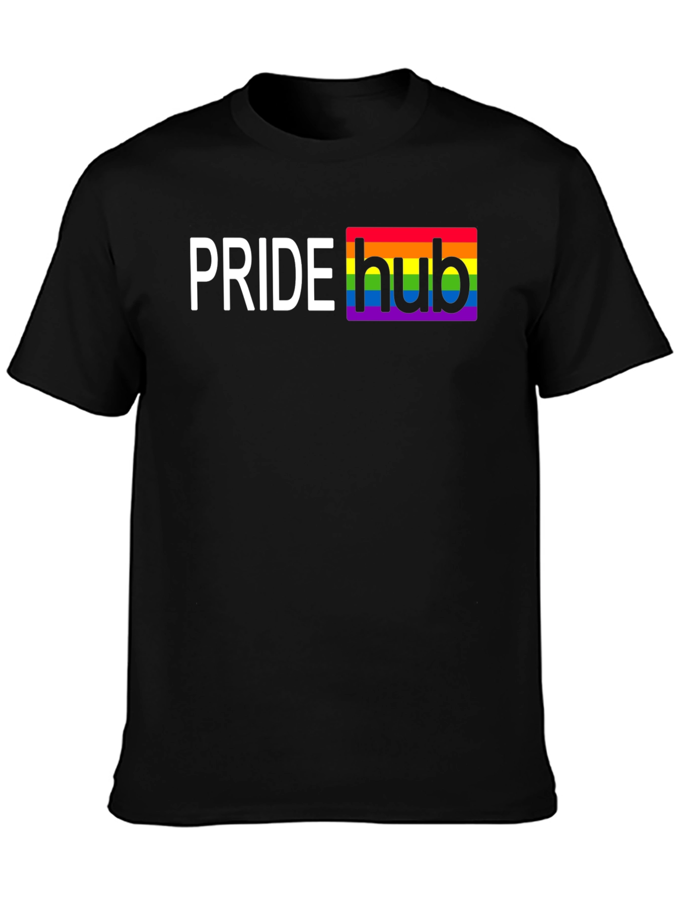 Pride Hub T-Shirt - Rainbow LGBTQ+ Apparel