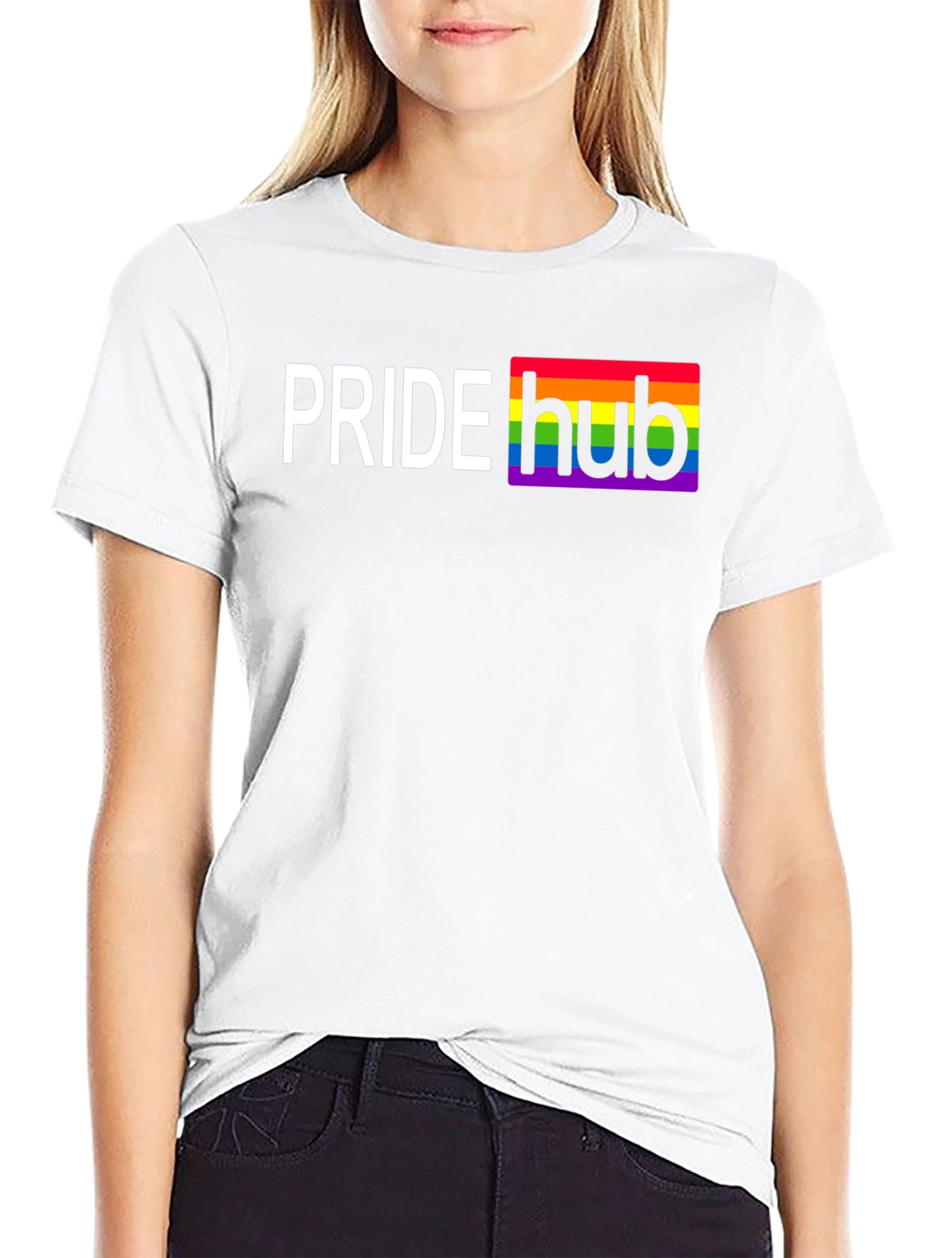 Pride Hub T-Shirt - Rainbow LGBTQ+ Apparel