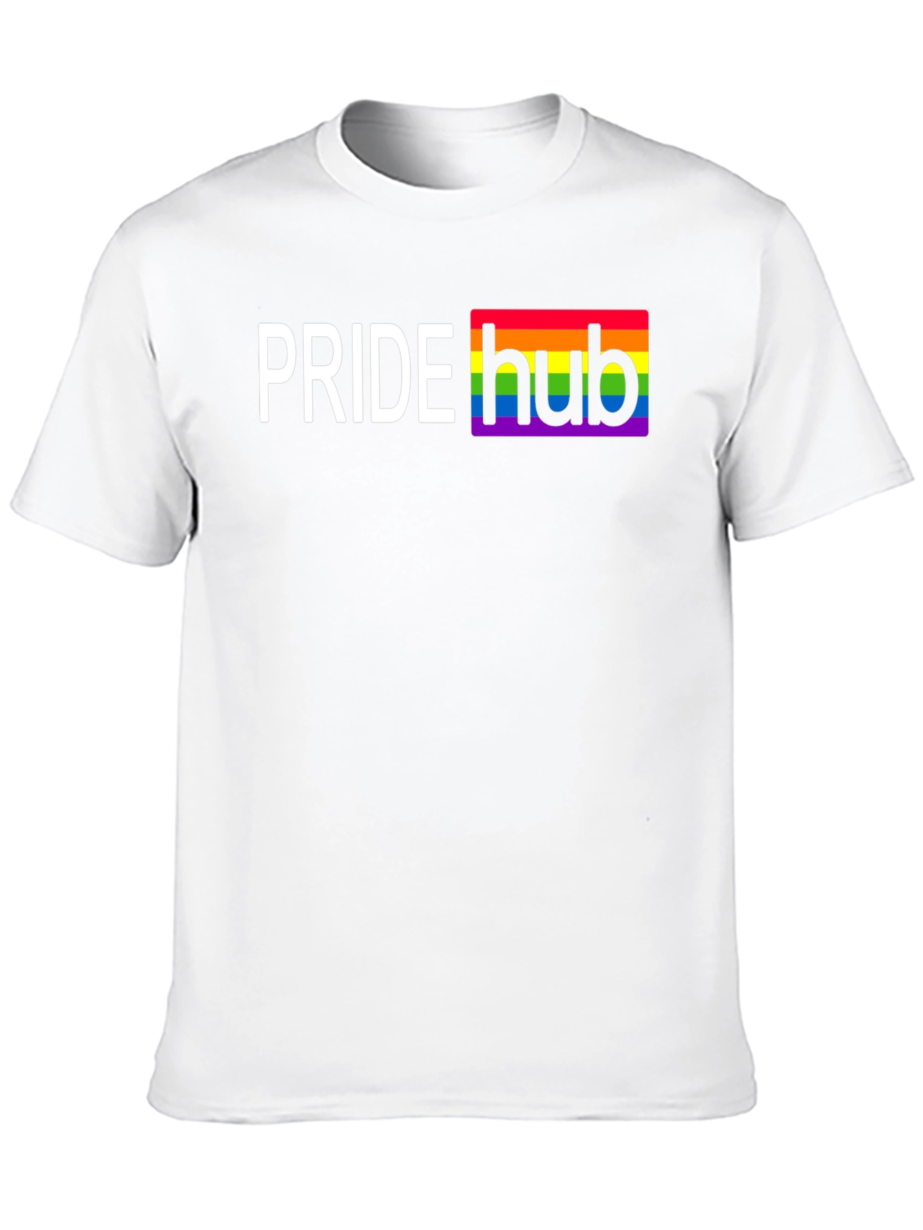 Pride Hub T-Shirt - Rainbow LGBTQ+ Apparel