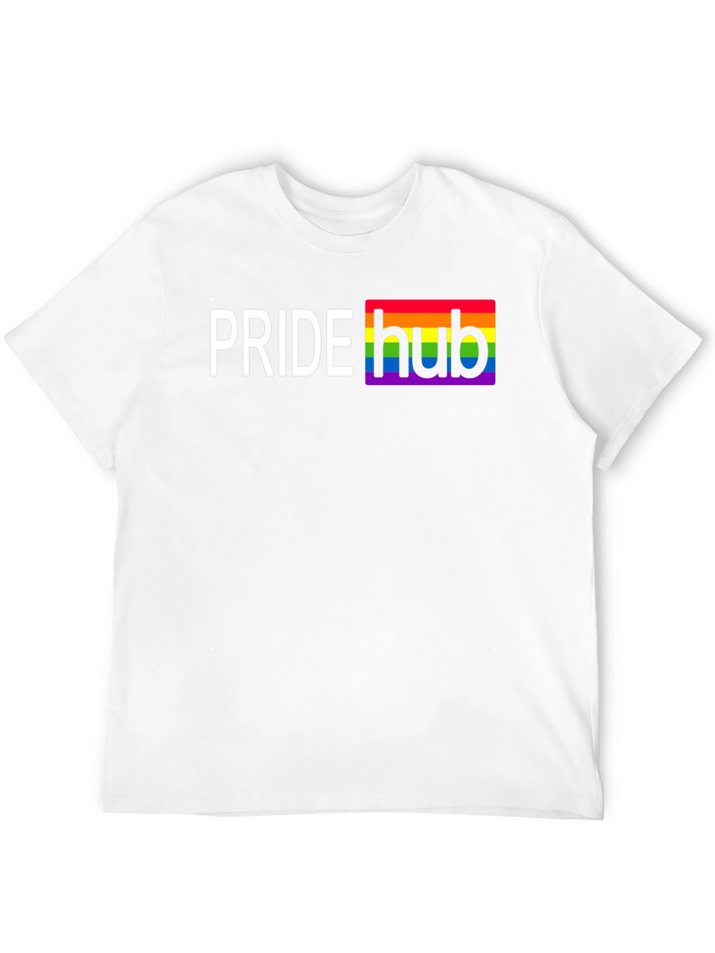 Pride Hub T-Shirt - Rainbow LGBTQ+ Apparel