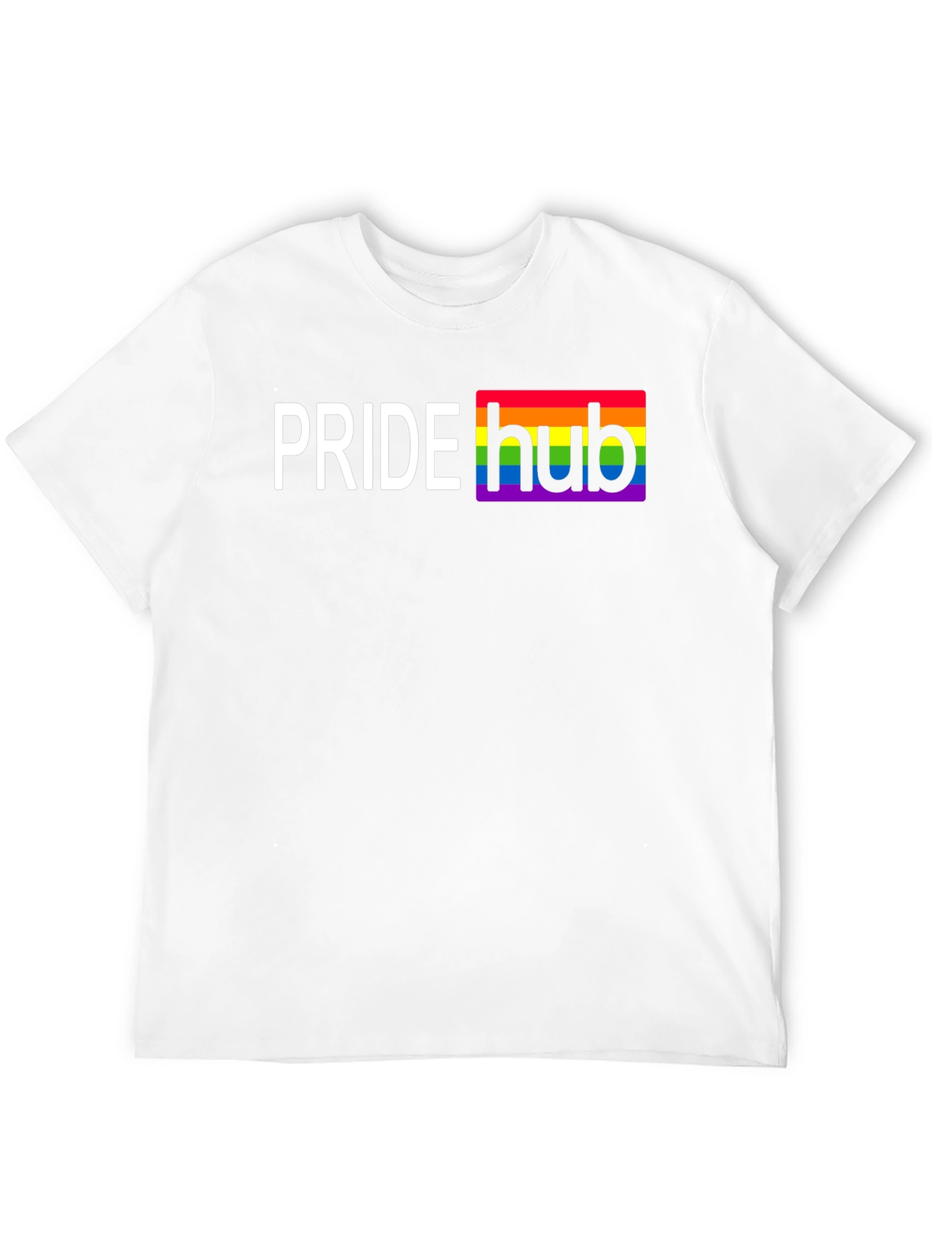 Pride Hub T-Shirt - Rainbow LGBTQ+ Apparel
