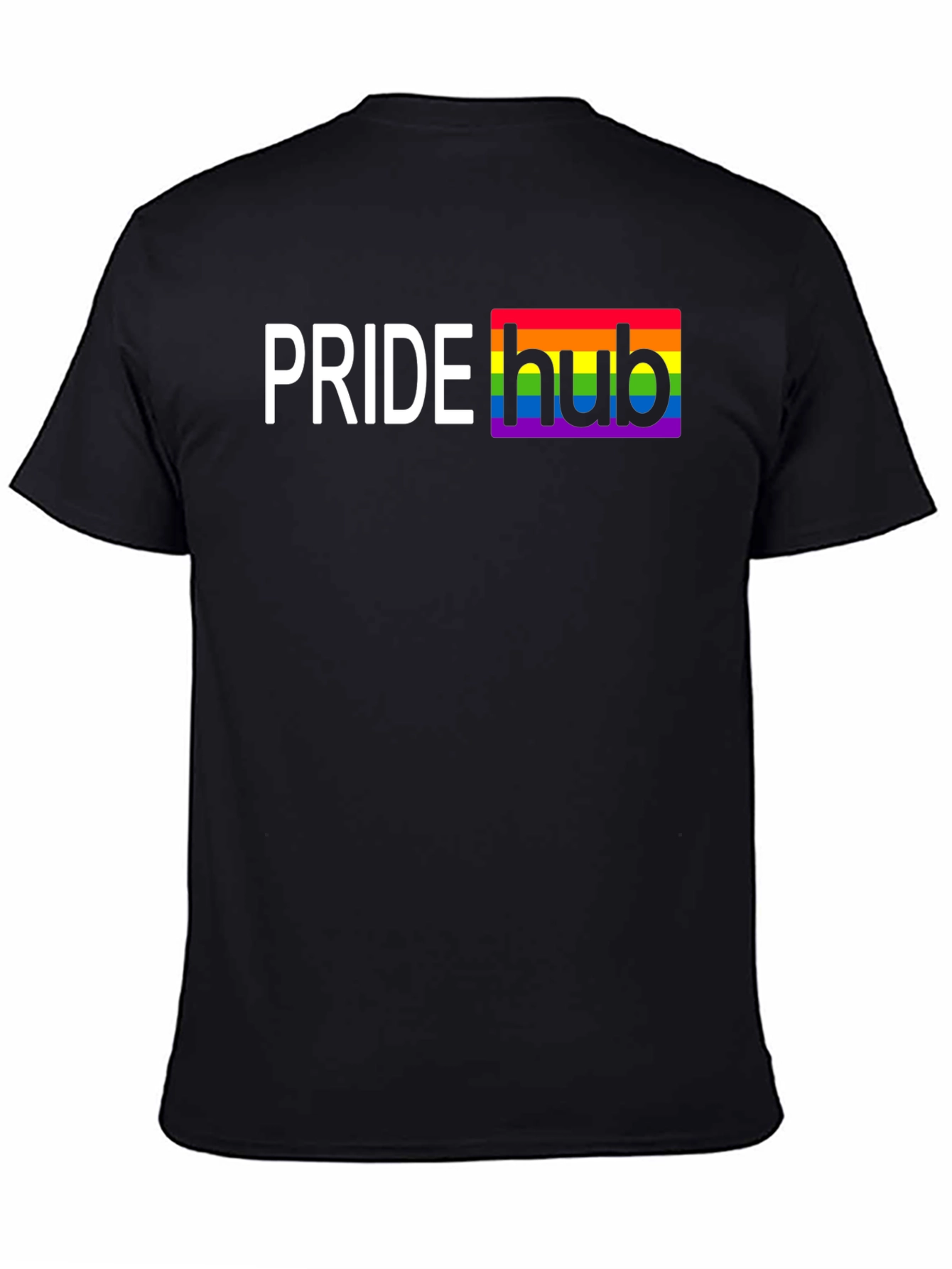 Pride Hub T-Shirt - Rainbow LGBTQ+ Apparel