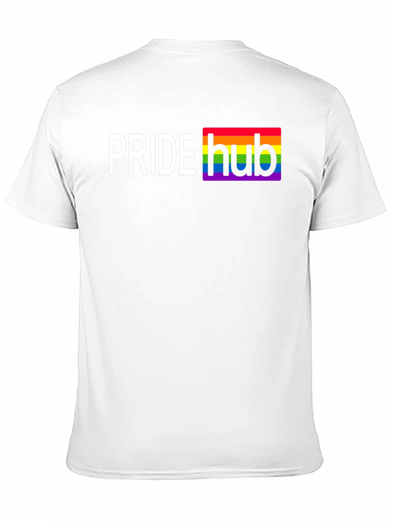 Pride Hub T-Shirt - Rainbow LGBTQ+ Apparel