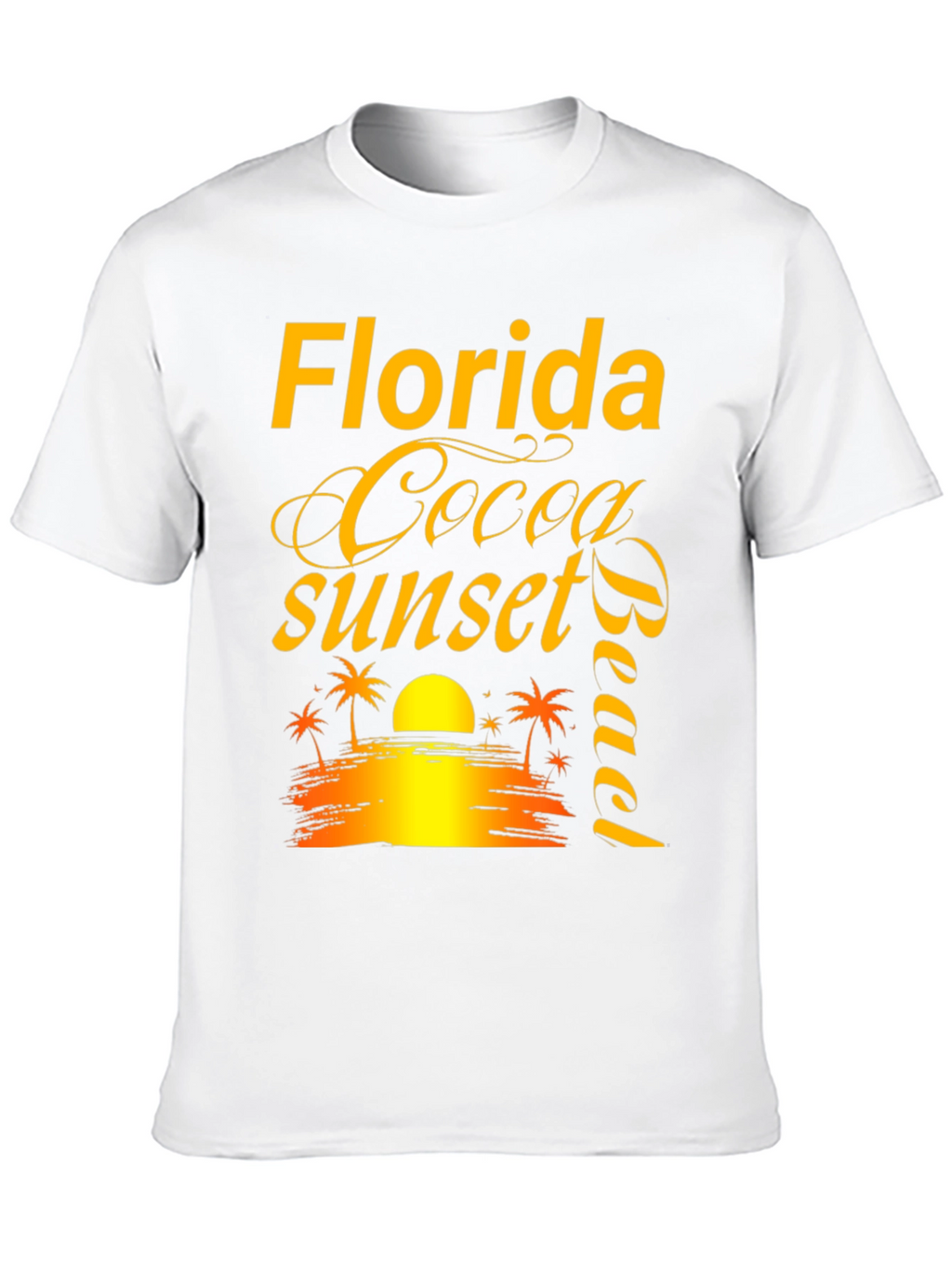 Florida Cocoa Beach Sunset T-Shirt