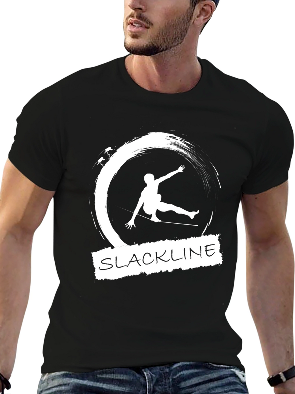 Slackline T-Shirt - Balance & Adventure