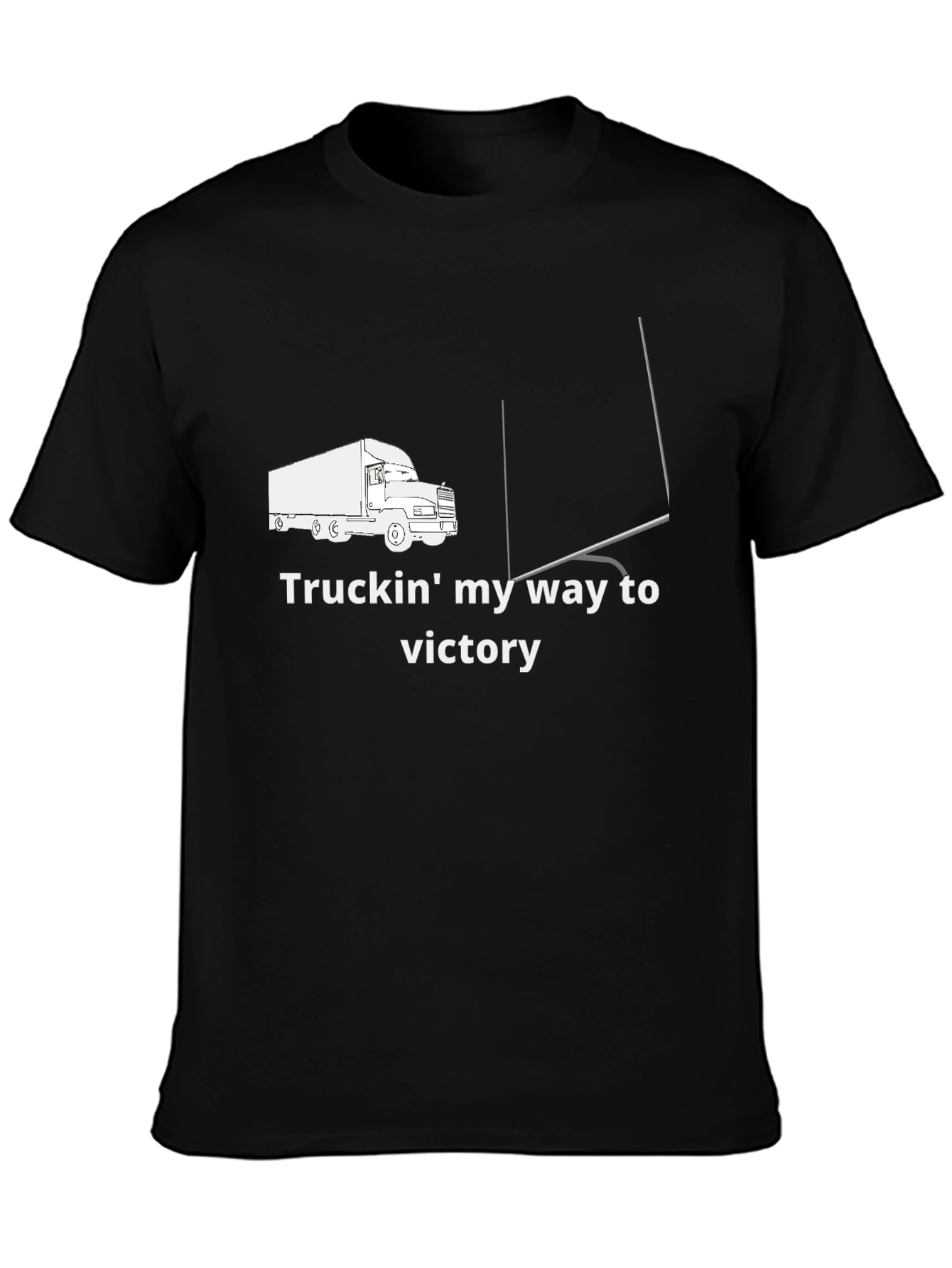Truckin to Victory Graphic Tee