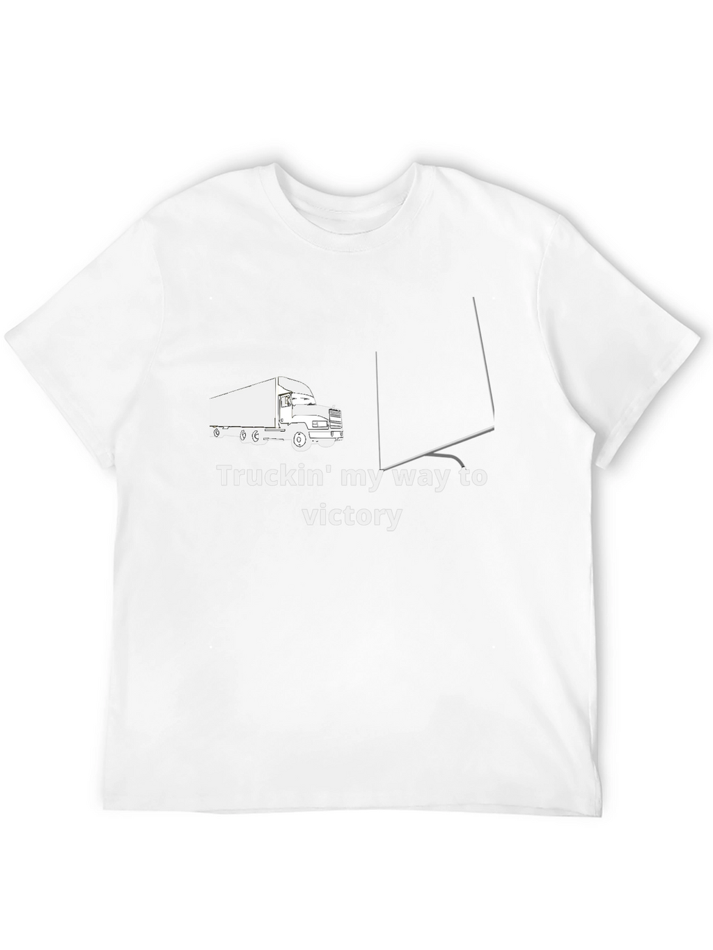 Truckin to Victory Graphic Tee