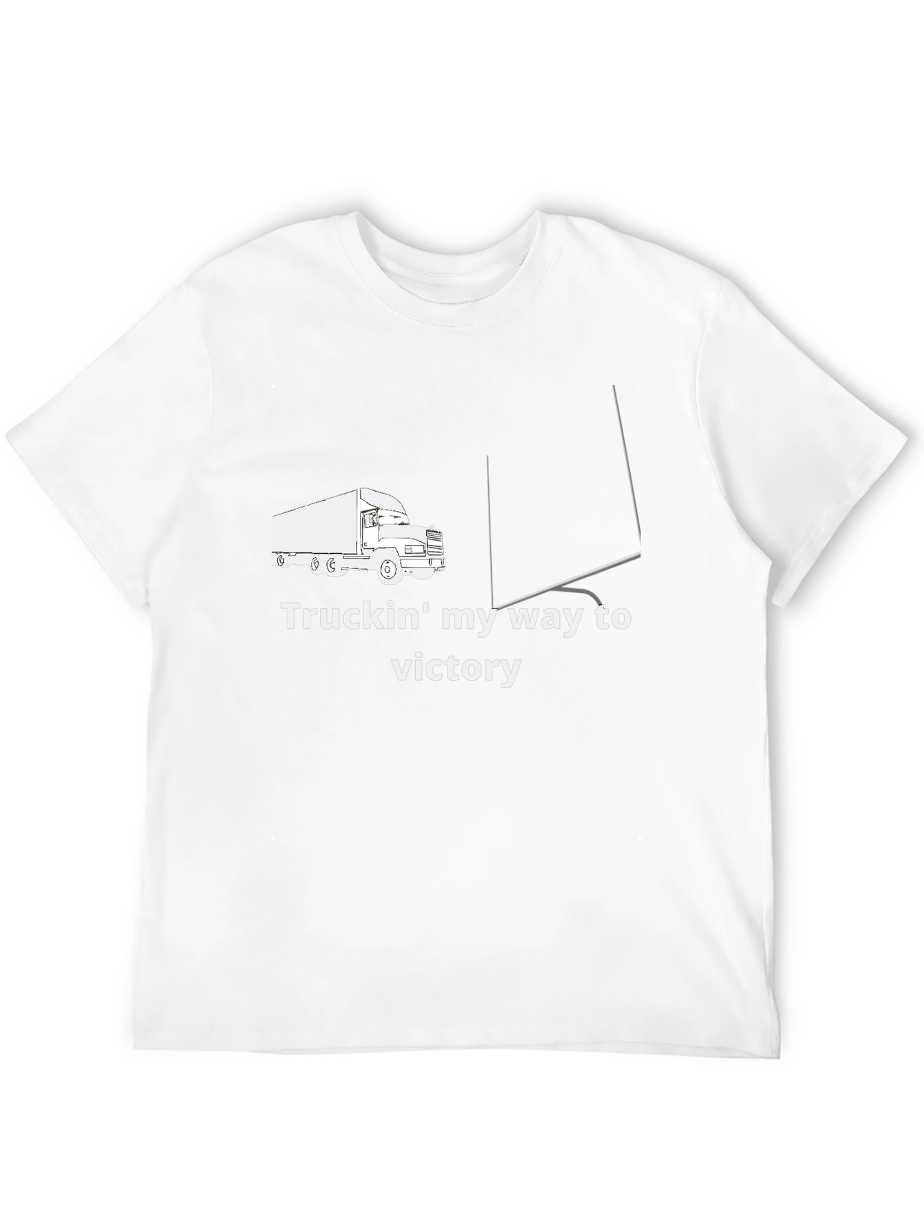 Truckin to Victory Graphic Tee