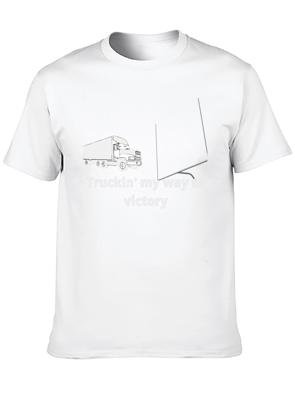 Truckin to Victory Graphic Tee